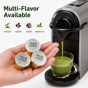 แคปซูลมัทฉะพิธีกรรมพิเศษ ใช้ได้กับเครื่องชงกาแฟแบบ K-Cup หลายเกรด รองรับการผลิตแบบ Private Label และออกแบบบรรจุภัณฑ์ตามสั่ง - Product Image 6