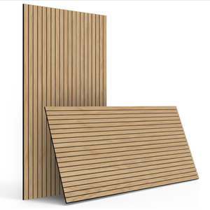 Panneaux décoratifs en bois massif 3D, design graphique minimaliste européen, anti-humidité et antistatiques, pour appartement moderne, villa, hall - Product Image 3
