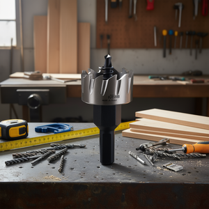 Scie cloche HSS Ttake 38 mm fabriquée en Italie pour le perçage du bois et du métal - Product Image 3