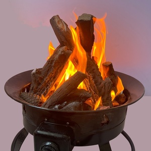 Accesorios para Chimenea, Leños <span class=keywords><strong>de</strong></span> Gas Decorativos, Leños <span class=keywords><strong>de</strong></span> Cerámica, Juego <span class=keywords><strong>de</strong></span> Leños <span class=keywords><strong>de</strong></span> Fibra Cerámica - Product Image 2