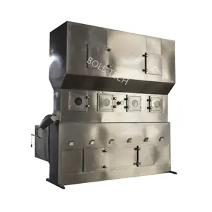 Máquina secadora de lecho fluido Horizontal estándar GMP para procesamiento químico de alimentos nutracéuticos componentes de núcleo PLC
