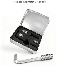 Billiard Cue Weight Screws 4 Piece Adjustable Metal Screw Set for Snooker <b>Pool</b> Cue Custom Balance - Product Image 3