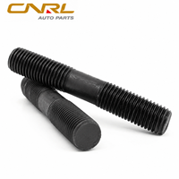 RuiLi 10.9 Grade High Tensile Double End Stud Bolt 35CrMo Alloy Steel Threaded Rod Metric M10 M24 Wholesale Fastener Factory