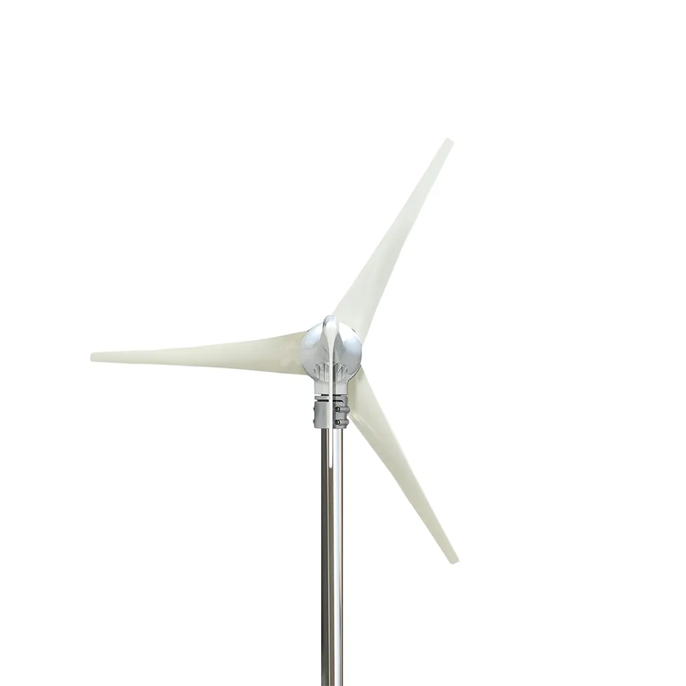 400W 12/24V bán hàng nóng nhà công ty tuabin gió nhỏ công nghệ tuabin gió 3 lưỡi ngang máy phát điện gió