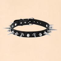 Nouveau collier ras du cou en chaîne de bambou en alliage de diamant sportif, tendance gothique transfrontalière, accessoires érotiques, cadeau unisexe