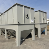 Hocheffizienter Lamellenklärer für Flusswasser-Sedimentation Industrielle Abwasser-Fest-Flüssig-Trennanlage
