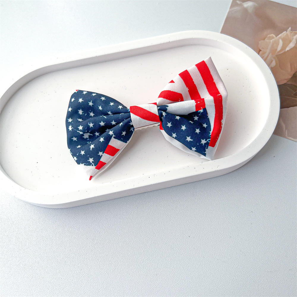 Bow hairpin-light blue