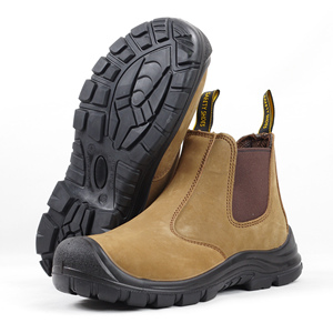 Nouvelle Gamme Cuir Véritable Chaussures <span class=keywords><strong>de</strong></span> Travail et Décontractées Chelsea <span class=keywords><strong>de</strong></span> Sécurité pour Hommes et Femmes, Semelle Extérieure PU, Coupe Basse, Type Baskets - Product Image 3