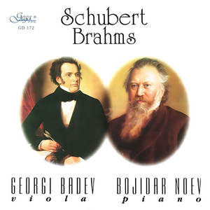 Conception de la couverture d'album de Schubert et Brahms : Performance viola et piano - Product Image 1