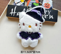 Nouvel Arrivage : Adorable Porte-clés en Peluche Halloween, Poupée Chat Déguisée, Cadeau de Fête, Petit Charm pour Sac, Charm de Sac DIY pour Enfants