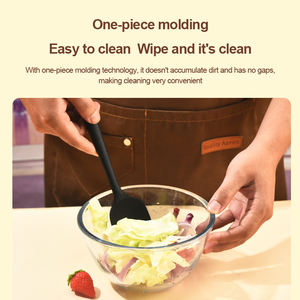 Juego de raspador de silicona de 6 piezas, espátula de mantequilla <span class=keywords><strong>para</strong></span> hornear en la cocina, herramienta <span class=keywords><strong>para</strong></span> hornear a alta temperatura, antiadherente, fácil de <span class=keywords><strong>limpiar</strong></span> - Product Image 3