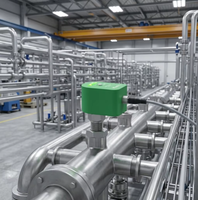 MicroSWITCH F6730 Wirtschaftlicher Thermischer Fluss-Schalter für Aggressive Flüssigkeiten 6,3 GHz Hochpräziser 4-20mA HART-Ausgang 2-Draht-Sensor