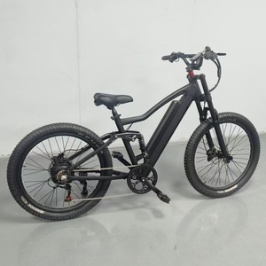 Bicicleta Eléctrica Swordfish de 26 Pulgadas al por Mayor con Doble Amortiguación, Suspensión Trasera, Tracción en Nieve, Motor Integrado de 1000W y Batería de 15Ah - Product Image 1