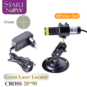 <strong>Green</strong> Set 20*90 520nm 30mw <strong>Laser</strong> Beam <strong>Green</strong> <strong>Laser</strong> Cross Locator For Embroidery Machine Positioner Fabric Cutting Module Parts - Product Image 1