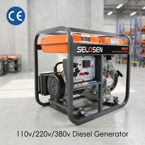 3-20KVA Prime Silent 3 Phase 20 Kva 6kW Three 400V Start 6900S-3 3kW-5kW Portable <b>Generator</b> -- Compact & - Product Image 4