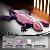 Jouet promotionnel télécommandé électrique : Gecko, lézard ou caméléon de simulation, bionique, grimpant et marchant sur les murs en plastique