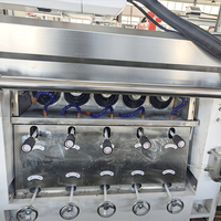 Machine à polir les bords de pierre HQ-5531, 14 têtes, meuleuse multifonction avec moteur et PLC 380V 54.7KW pour bords droits et irréguliers