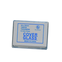 Laboratory High Quality Microscope Glass Cover Slides 24x50mm