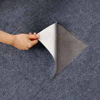 Papier peint épaissi autocollant de plafond tapis en polyester de luxe pour la décoration tapis de sol en plastique autocollant de carrelage mural auto-adhésif
