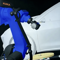 Robot industriel ultra-compact KUKA KR210 R2700-2 à 6 axes, charge utile de 210 kg, portée de 2701 mm, moteur servo-électrique, prototype automobile