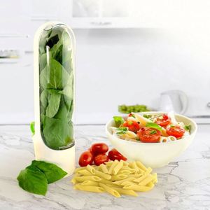 Herb Savor USA Mairun - Conservador de Frescura para Hierbas, Ecológico, de Plástico Transparente para Refrigerador, con Logotipo Personalizado - Product Image 4
