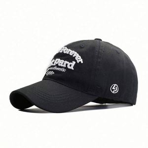 Gorra de Béisbol Clásica de 6 Paneles con Bordado 3D de Letras Comunes, Unisex, Ecológica, de Alta Calidad, Estilo Vintage, con Detalles Metálicos - Product Image 3