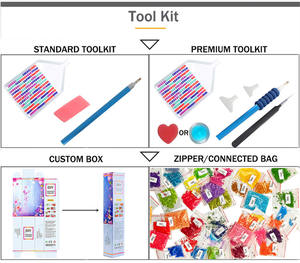 Pittura artistica con diamanti G-<span class=keywords><strong>49</strong></span> 5D su tela con mosaico personalizzato ritratto a farfalla decorazioni per la casa Kit di pittura diamantata - Product Image 5