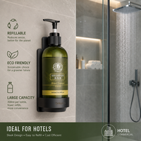 Lot de produits d'accueil hôteliers à base de plantes en gros – Shampoing, Gel Douche, Lait Corporel (30ml, 35ml, 300ml) – Articles de Toilette Hôteliers