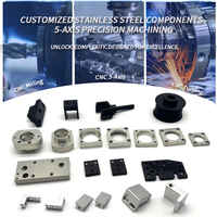 Pièces robotiques CNC personnalisées, composants métalliques de précision, service de fabrication OEM