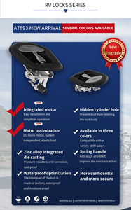 <span class=keywords><strong>12V</strong></span> אלקטרוני כלי תיבת מנעולי כוח מופעל לווייתן זנב מנעול אבץ סגסוגת T בר ידית אלקטרוני משאית ארגז כלים מנעול - Product Image 6