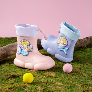 Allegro Mario bambini scarpe da pioggia per ragazzi e ragazze stivali da pioggia per esterni impermeabili leggere antiscivolo scarpe da pioggia <span class=keywords><strong>asilo</strong></span> - Product Image 6