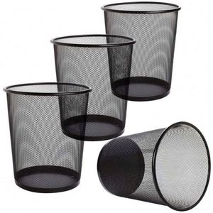 Chinese Factory Top Quality Best Price School Office Home Mesh Metal Trash Can 5 Gallon Fits Under Wastebasket Waste <b>Bin</b> - Product Image 3