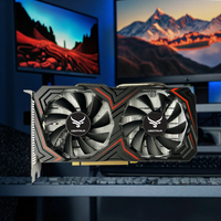 CENTAUR kartu Video GPU GDDR5, kartu grafis RX 580 8GB baru dengan 256bit 2048SP untuk Laptop antarmuka PCI Express