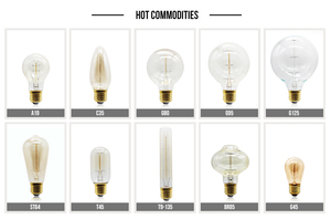 E27 đèn Edison bóng đèn rõ ràng A19 A21 <span class=keywords><strong>A23</strong></span> 60W 40W 110V 220V vonfram ánh sáng bóng đèn sợi đốt - Product Image 5