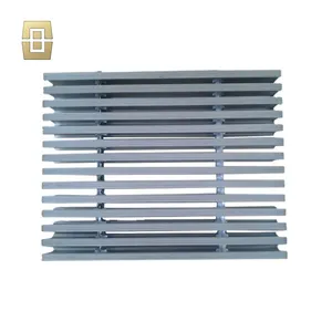 32x5mm serrated steel bar grating, heavy duty galvanized steel grating, press lock steel grating walkway platform