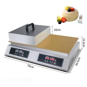 Fournisseur professionnel de machines à snacks, surface en acier inoxydable, plaque antiadhésive, machine à soufflés, machine à soufflés au gaz et électrique - Product Image 2