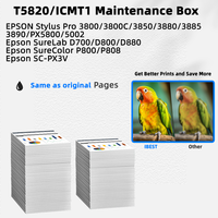 Boîte de maintenance compatible Epson T5820 ICMT1 pour Epson SureLab D700 D800 D880 Epson SureColor P800 P808 PX5800 PX5002