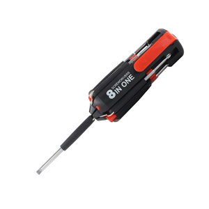 Tua Vít Di Động Pin Điện Đa Năng <span class=keywords><strong>8</strong></span> Trong 1 Với 6 Đèn Pin LED - Product Image 4