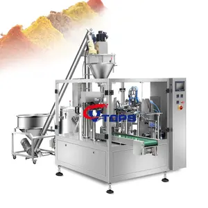 Rotary Spice Pick Fill Seal Packing Machine Espresso Coffee Powder Filling Sealer Packaging Machine For Small Business