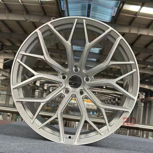 Rines Forjados Negros Brillantes de 1 Pieza para Autos, de 18, 19, 20, 21, 22 y 24 Pulgadas, 5x120, 5x112, 20", 21" para BMW, Chevrolet, <span class=keywords><strong>Corvette</strong></span> C8 - Product Image 5