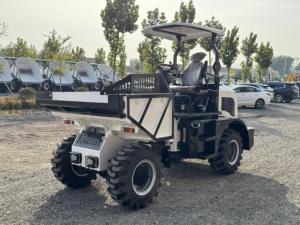 MOUNTAIN RAISE Camión volquete de 2 toneladas con parte superior abierta, Camión volquete personalizable Cargador de ruedas Diesel Hidráulico Kipper Volquete Camión volquete - Product Image 6