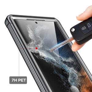 Coque transparente complète robuste pour <span class=keywords><strong>Samsung</strong></span> S23 Ultra étui de Protection robuste avec protecteur d'<span class=keywords><strong>écran</strong></span> pour Galaxy S22 S21 <span class=keywords><strong>S20</strong></span> F - Product Image 4