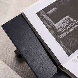 Porta <span class=keywords><strong>Libri</strong></span> e Giornali in Legno Massello Moderno, Decorazione Artistica per Casa, Studio, Hotel, Ornamenti Creativi Minimalisti - Product Image 3