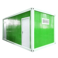 Hôtel miniature modulaire préfabriqué à faible coût avec 2 chambres à coucher