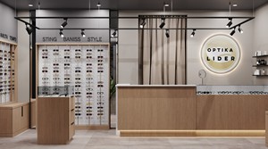 Professional luxury eyewear display stand optical shop counter optical shop display racks wooden optical shop furniture - Product Image 1