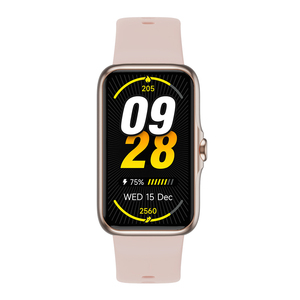 Pulsera Inteligente DFT54 con Correa de Silicona, Recordatorio de Mensajes de la Aplicación, Monitor de Actividad Física para Mujeres, Compatible con Múltiples Idiomas, Incluido el Árabe - Product Image 1