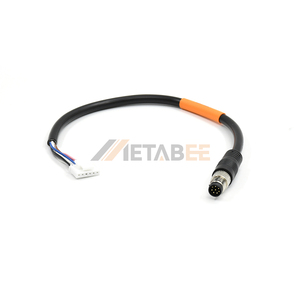 Câble M8 8 broches mâle vers borne 6 broches UL2464 26AWG, faisceau de câbles 6 conducteurs 200 mm, assemblage M8-8P mâle pour connexion carte-câble - Product Image 3