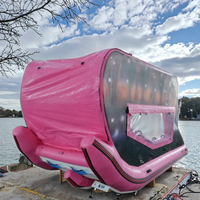Yacht gonflable haut de gamme pour la navigation aquatique, adapté aux vacances en bord de mer et aux excursions en bateau dans l'océan