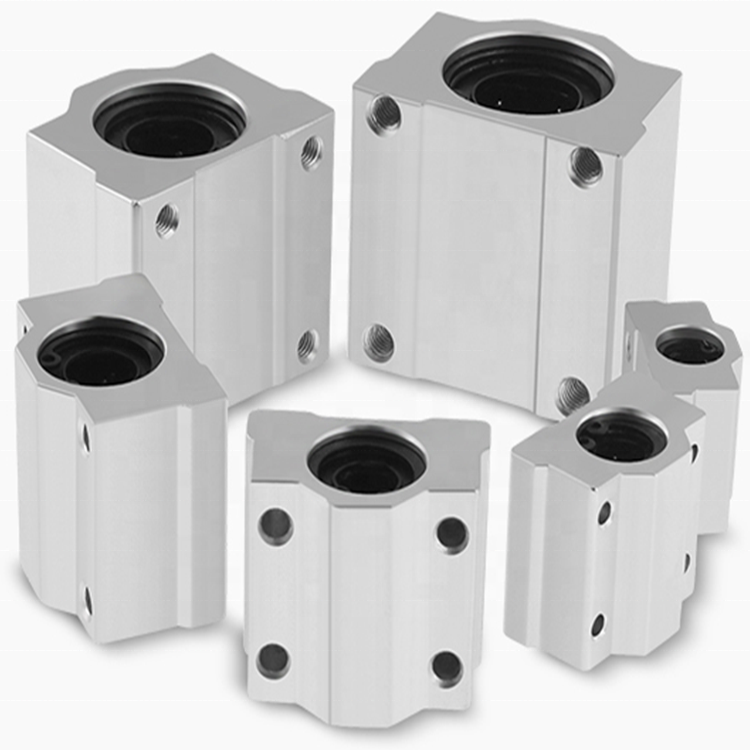 Linear Slider Bearing SCS8UU SCS10UU SCS12UU SCS16UU Linear Slide Shaft Box SCS8UU