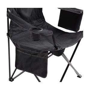 Chaise <span class=keywords><strong>de</strong></span> camping durable, pratique et portable, avec <span class=keywords><strong>poche</strong></span> latérale pour les sports <span class=keywords><strong>de</strong></span> plage, siège entièrement rembourré - Product Image 2